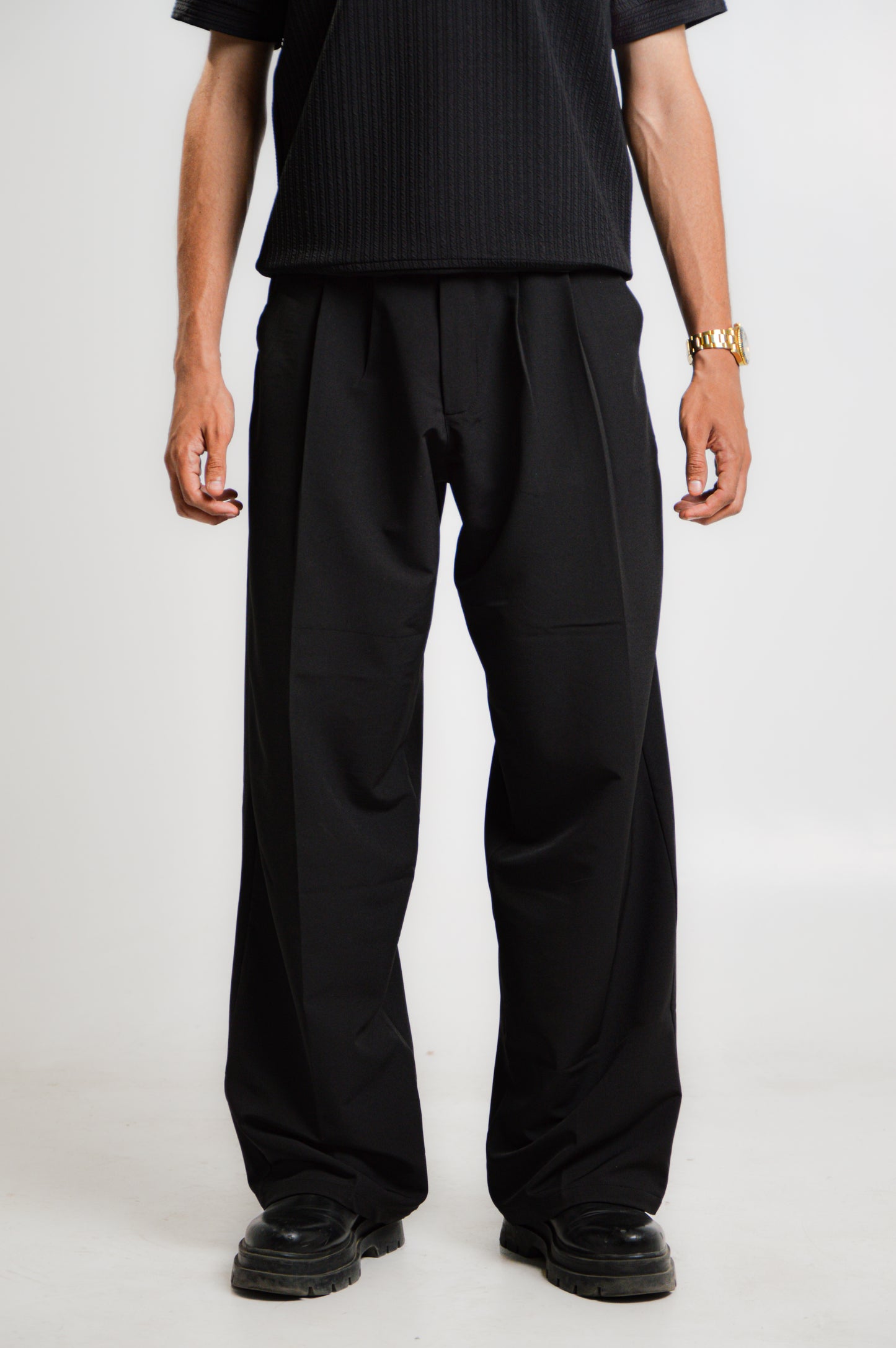 Black Wide Leg trousers