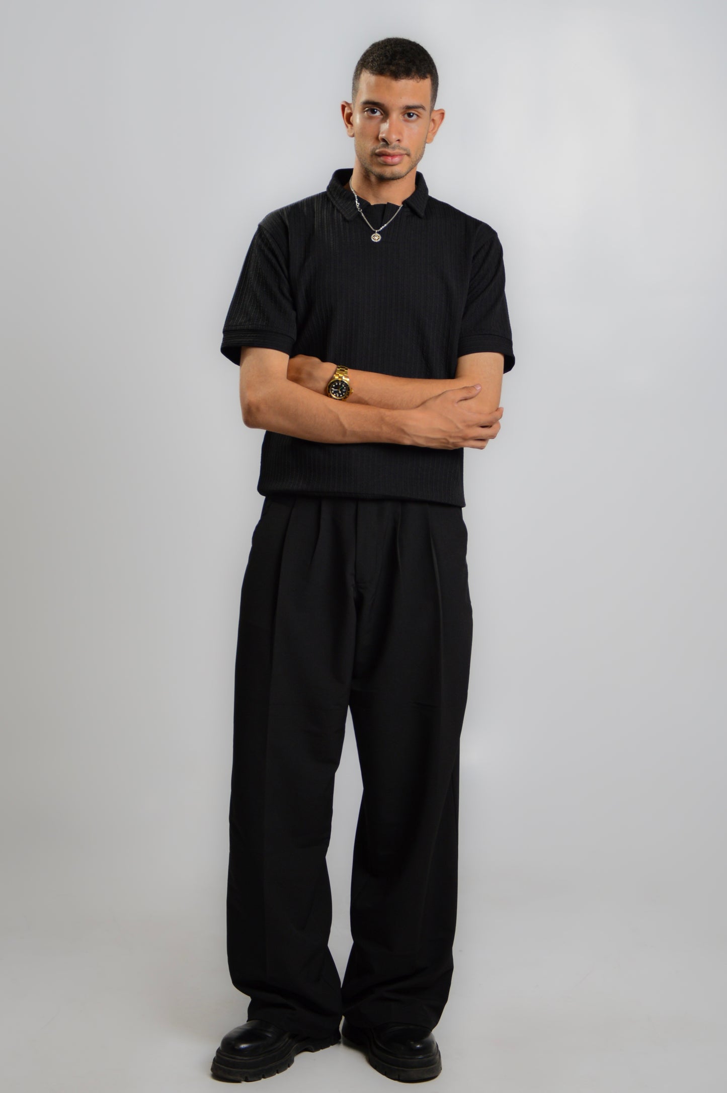 Black Wide Leg trousers