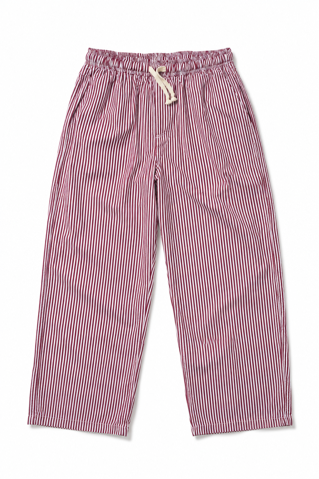 burgundy stripe pants