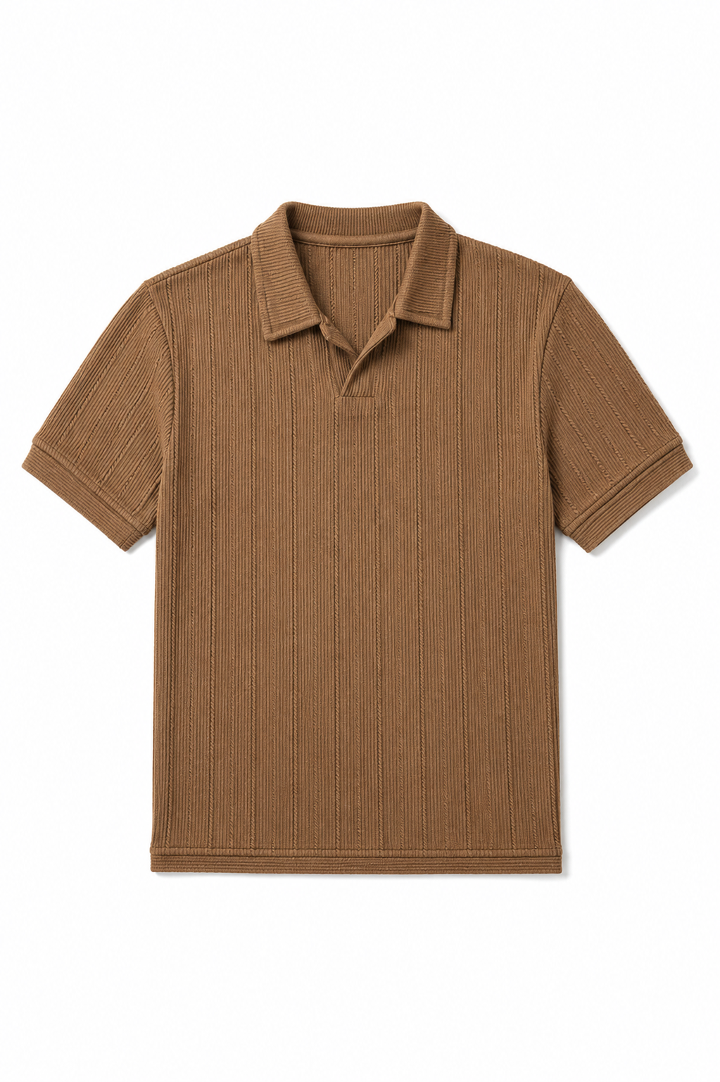 Brown Old Money Polo