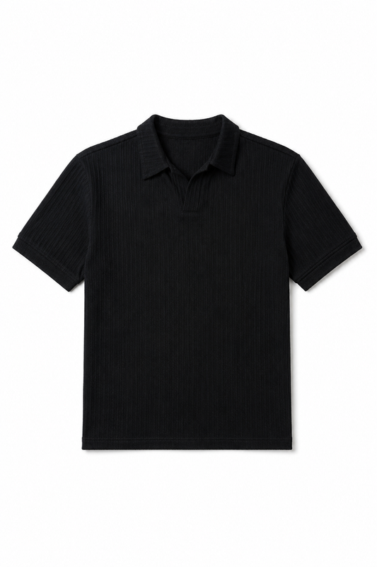 Midnight Knit Old Money Polo