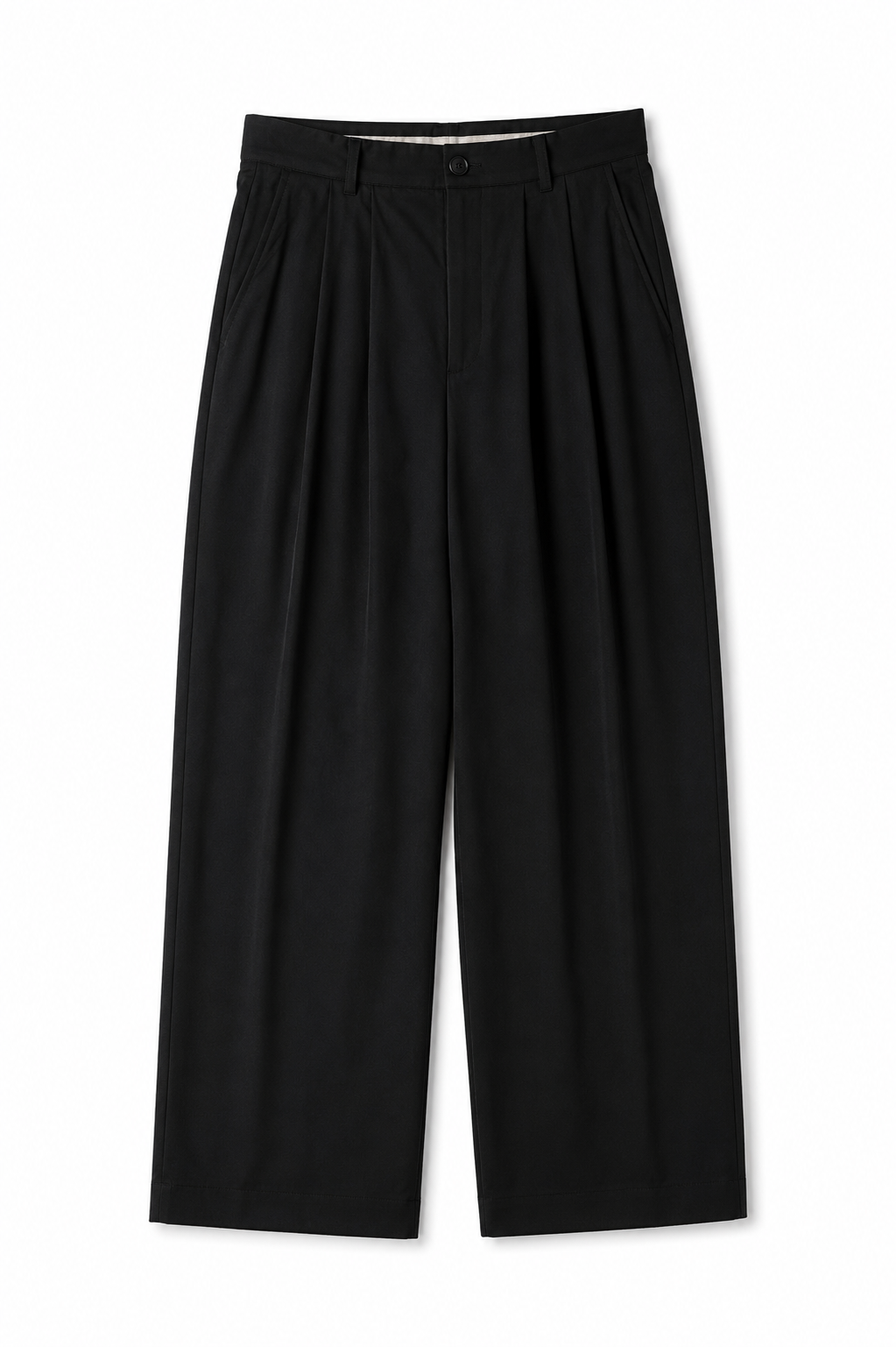 Black Wide Leg Trousers