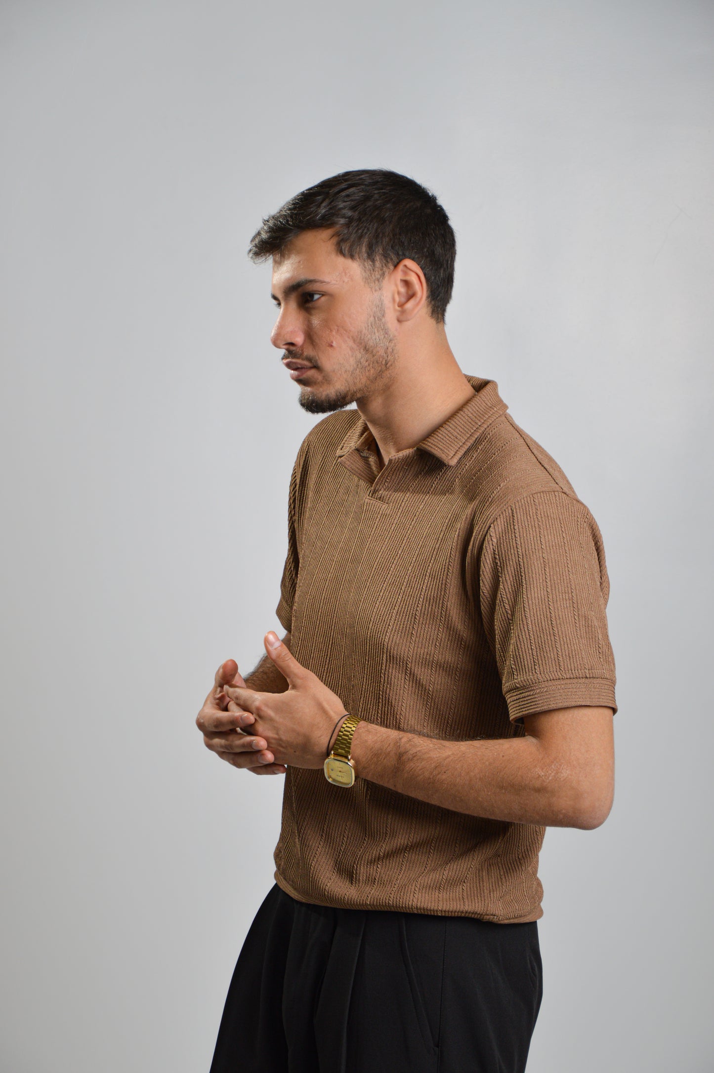 Brown oldmoney polo
