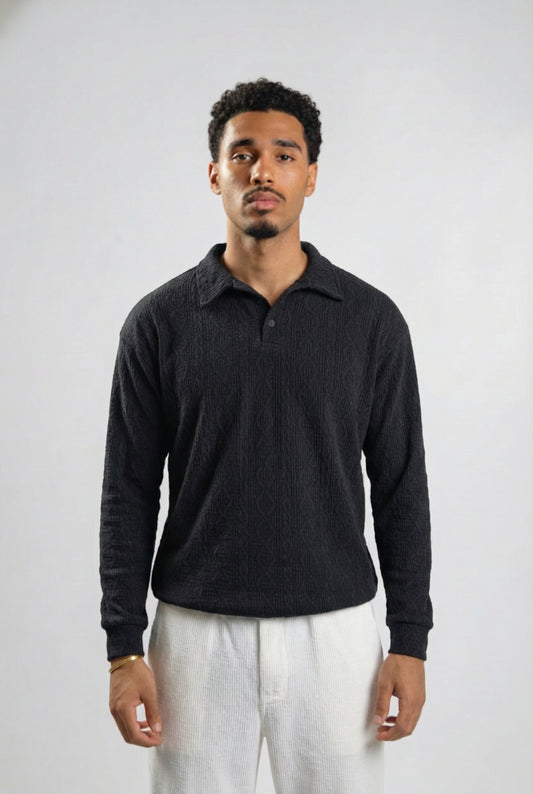 Dark Navey winter polo