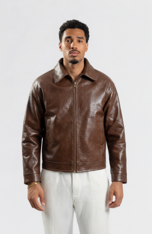 The Vintage Leather  jacket